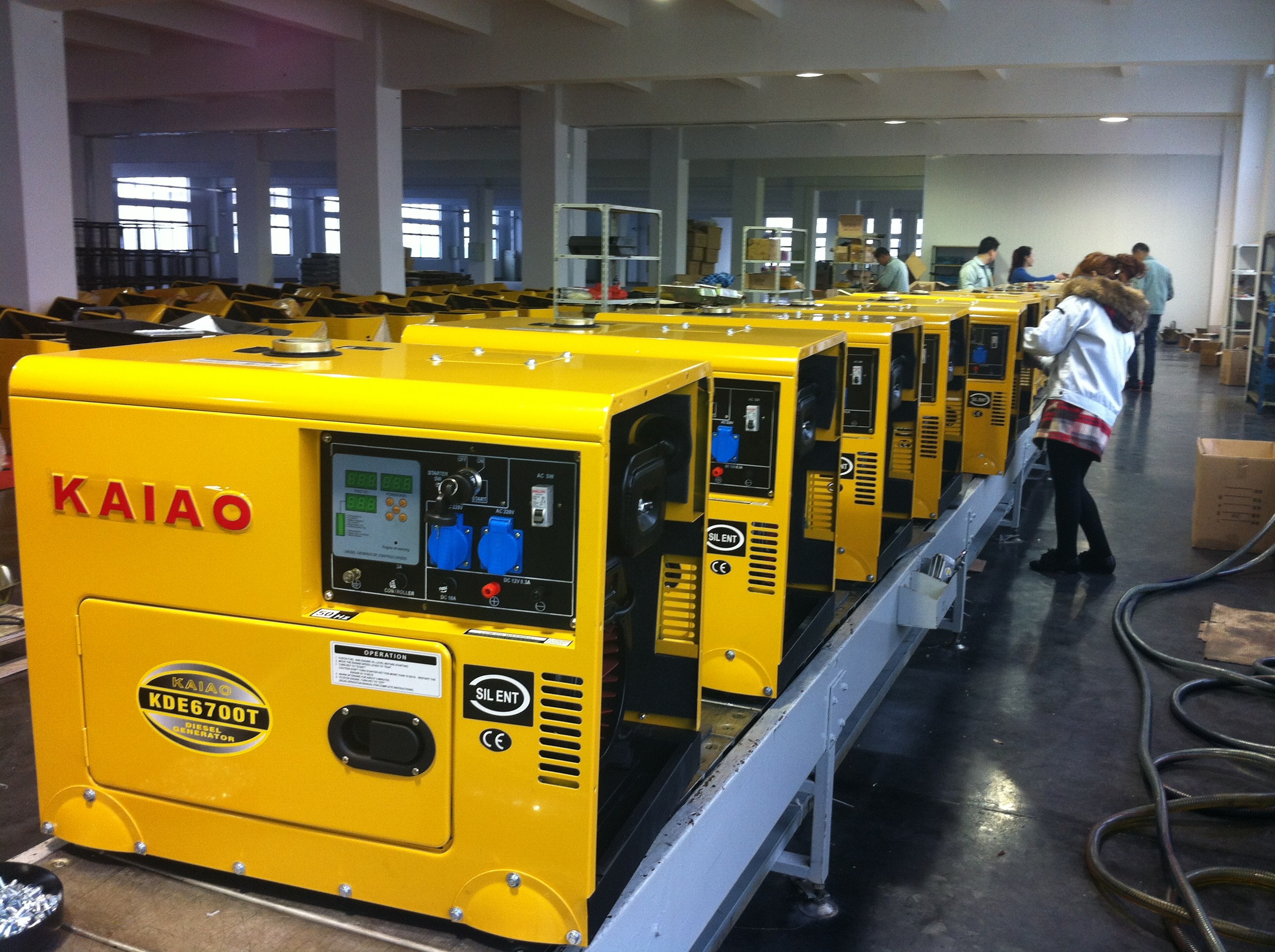 Wuxi Kaiao Power Machinery Co.,Ltd. производственная линия завода