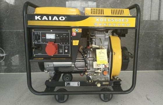 Высокой эффективности генератора открытой рамки 5.5kva аварийная система масла тепловозной низкая