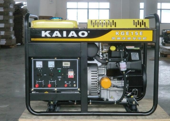 Высокая эффективная аттестация ISO CE одиночной фазы комплекта генератора 13kva газолина