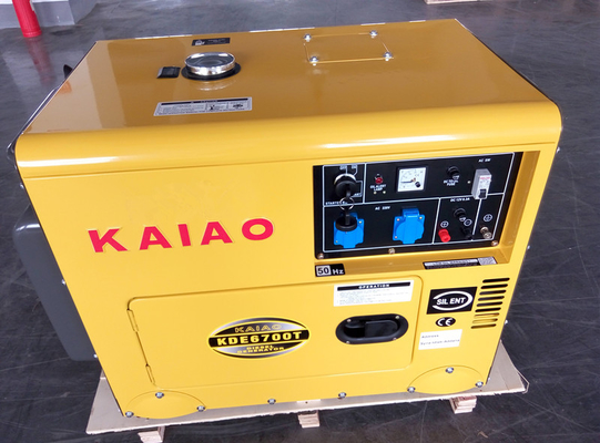 Генераторы 2KW старта ключа одиночной фазы молчком малые тепловозные - 10KW AC KDE6500T