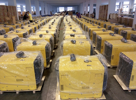 Генераторы 2KW старта ключа одиночной фазы молчком малые тепловозные - 10KW AC KDE6500T