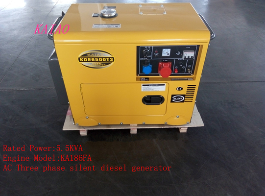 5KVA малые тепловозные резервные генераторы селитебные, малошумный тепловозный генератор