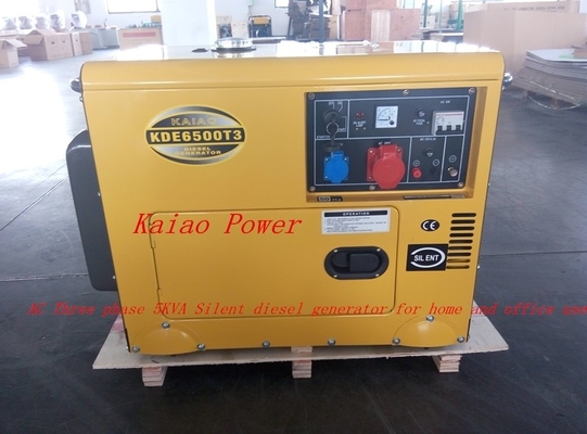 5KVA малые тепловозные резервные генераторы селитебные, малошумный тепловозный генератор