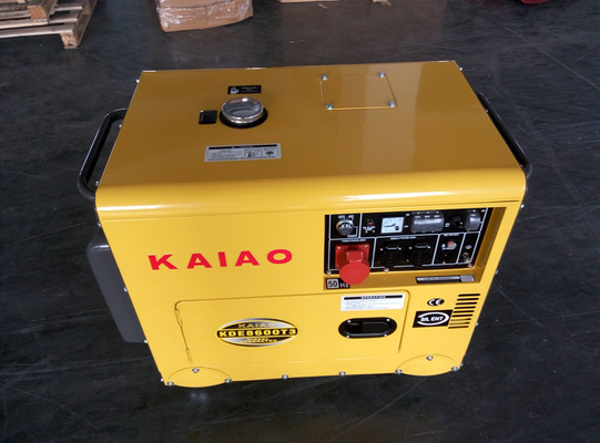 Таможня 7KVA 3 генератора участка малых тепловозных, малый тихий тепловозный генератор