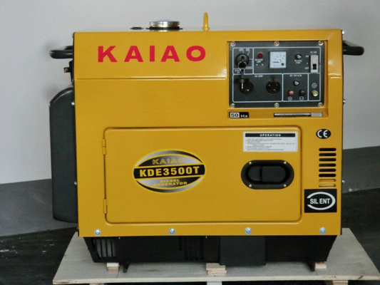 3KW малый молчком тепловозный генератор, резервные тепловозные генераторы для дома