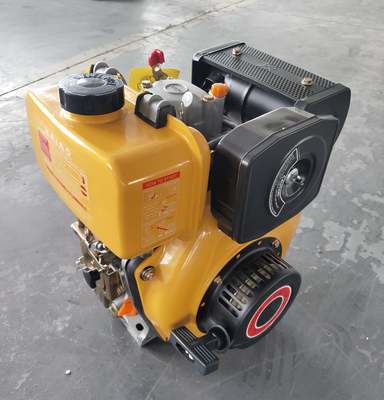 двигатель дизеля 4hp Ka170f желтый Kaiao