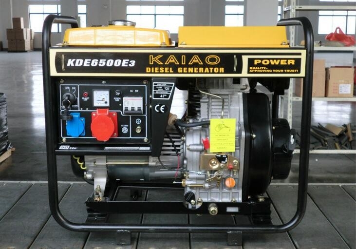 генераторы открытой рамки 5.5kva тепловозные, генератор 3 участков портативный тепловозный